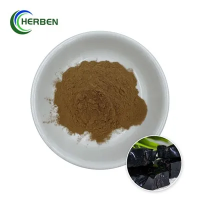 Čistý prášek kyseliny fulvové