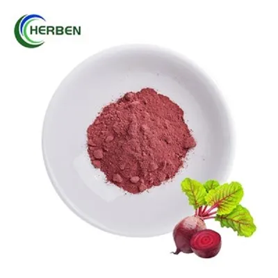 Čistý prášek z červené řepy